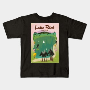 Lake Bled Slovakia Kids T-Shirt